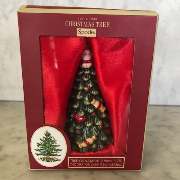 SPODE Christmas Tree Ornament, Created for Macy's - Picture 1 of 14